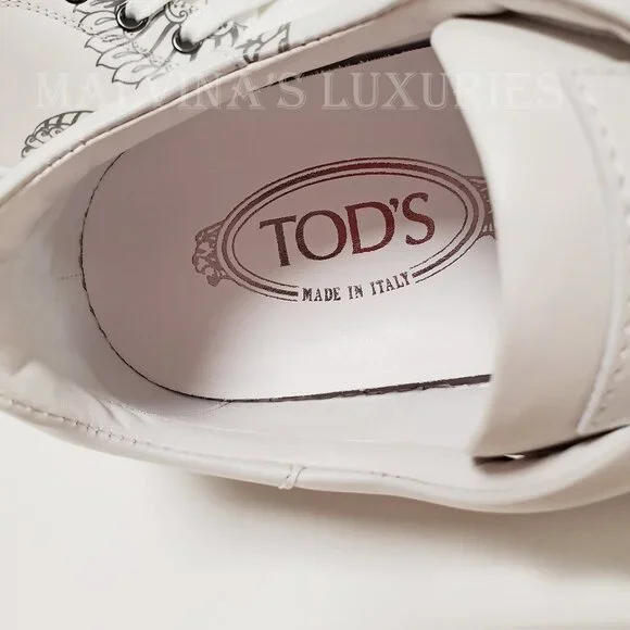 TOD'S SNEAKERS MENS LIMITED EDITION TATTOO ALLACCIATO SHOES